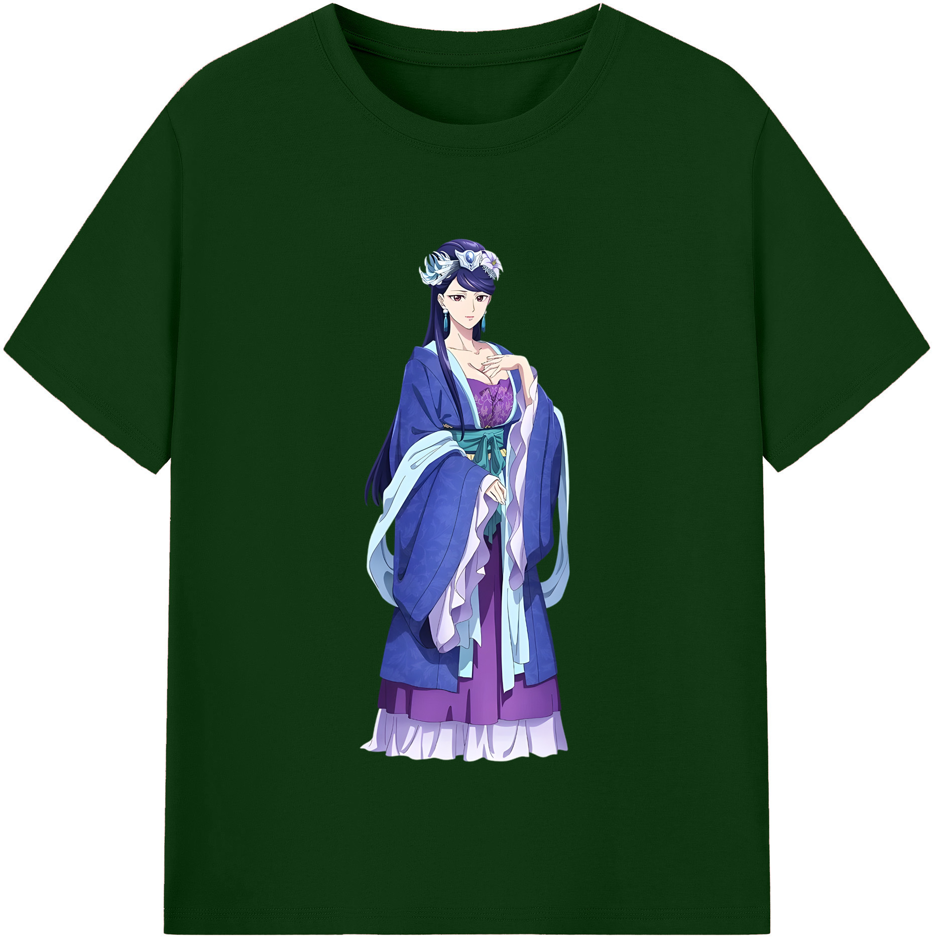 （画像用） 薬屋のひとりごと The Apothecary Diaries 綿100％半袖Tシャツ（フロントプリント）